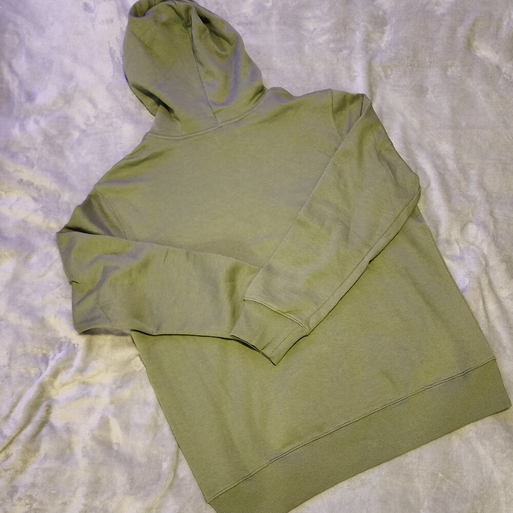 *NWT* Men's Olive Green Large Goodfellow Zipper Hoodie - Picture 2 of 16